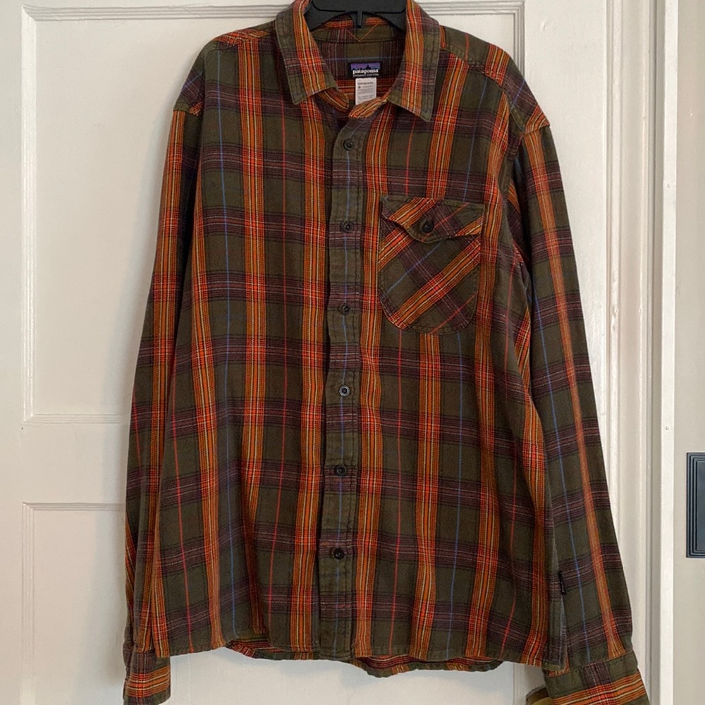 Patagonia, size L, long sleeve flannel
